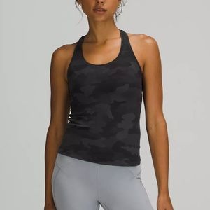 Lululemon Black Camo Tank Top